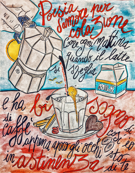 Poesia d’amore per colazione – Alessia Paris